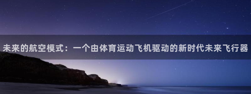 vsport体育官网下载平台注册要钱吗安全吗：未来的航空模式