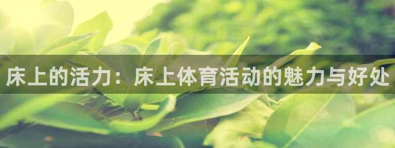 vsport体育官网下载招商电话：床上的活力：床上体育活动的