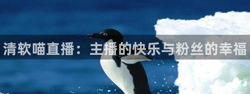 51视频在线直播nba：清软喵直播：主播的快乐与粉丝的幸福
